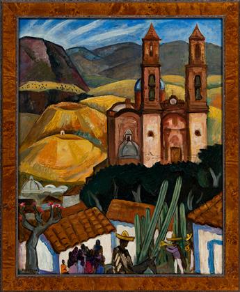 LUCY BROWN LENGLE View of Taxco.